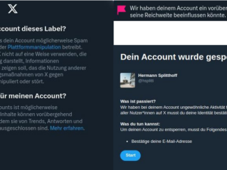 Twitter Ärger mit Sperrung und Einschränkung